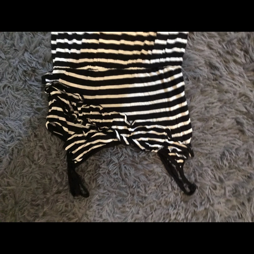 Striped Ruffle Dress - Picture 2 of 2